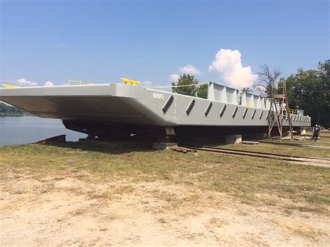 Delivery of Living Lands & Waters Crane Barge Designed by The Shearer Group, Inc. - The Shearer ...