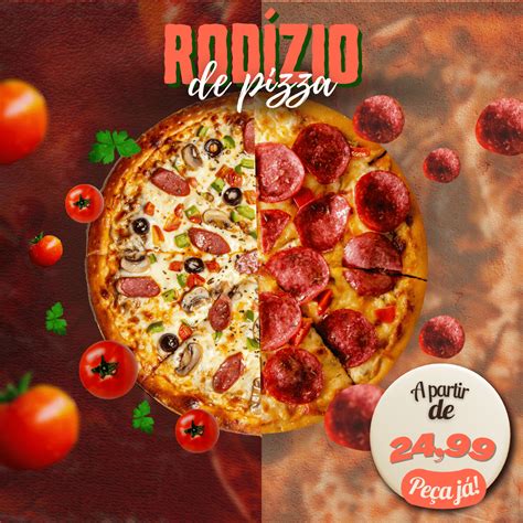 Pizza post on Behance