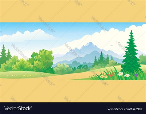 Forest banner Royalty Free Vector Image - VectorStock