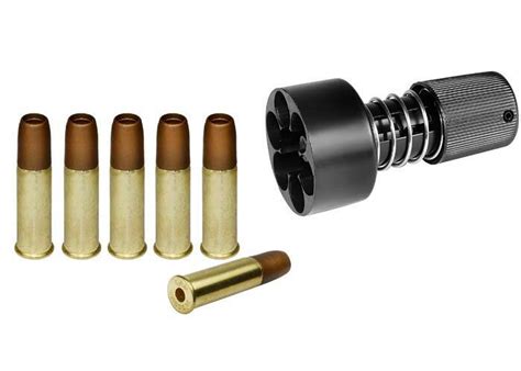 BB Speedloader & Airsoft Revolver Shells For WG and Dan Wesson CO2 Revolvers, 6 Shells