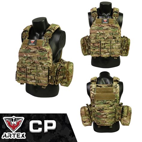 Artex Military Camouflage 1000D Nylon Wear-resistant Waterproof Bulletproof Armored Vest Quick ...