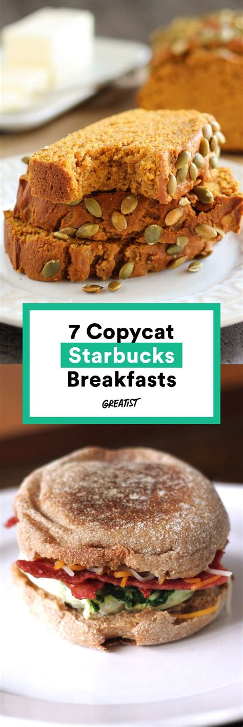 7 Starbucks Breakfasts You Can Make Way Healthier at Home | Healthy eating snacks, Eat breakfast ...