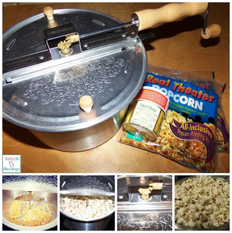 Whirley Pop Popcorn Popper Review & Giveaway - Mama to 6 Blessings