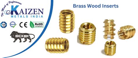 Brass Wood Inserts at Best Price in India