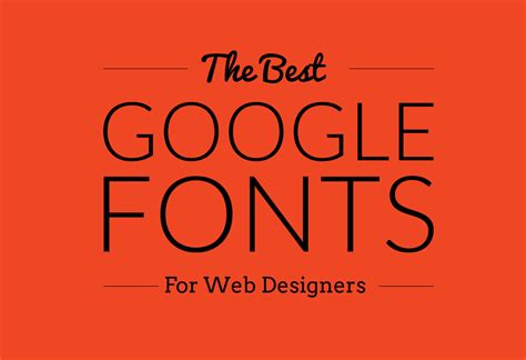 Best webdesign fonts - freeloadssem