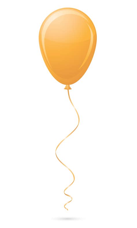 orange balloon vector illustration 542016 Vector Art at Vecteezy