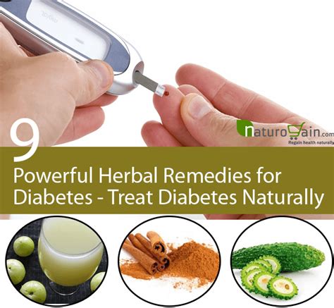 9 Powerful Herbal Remedies for Diabetes - Treat Diabetes Naturally