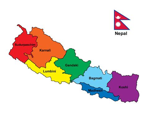 Map Of Nepal With Districts Outline Clipart Nepal | The Best Porn Website