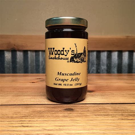 Muscadine Grape Jelly - Woody's Smokehouse