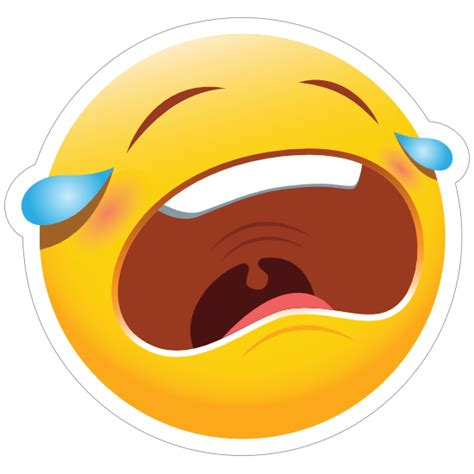 Cute Crying Emoji Sticker