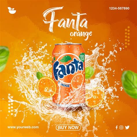 Colorful Fanta Drinks AD