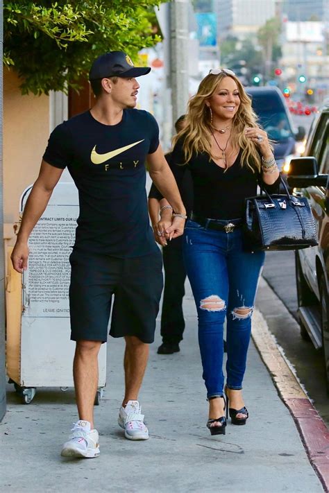 Mariah Carey and Bryan Tanaka in Beverly Hills 07/20/2017