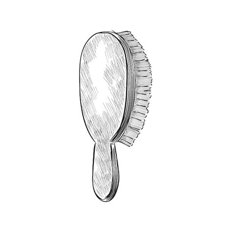 Free Vector | Vintage illustration of a hair brush