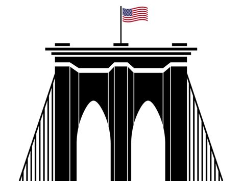 Brooklyn Bridge Vector at Vectorified.com | Collection of Brooklyn Bridge Vector free for ...