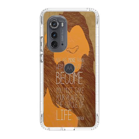 Lion King Simba Mufasa Quotes Motorola Edge (2022) Case - CASESHUNTER