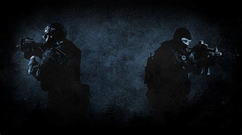 🔥 Free Download Csgo Wallpaper Counter Strike Global Offensive Ct With m4 Logo Picture by ...