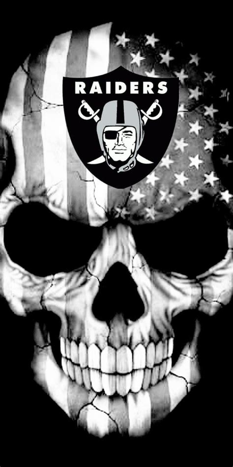 Raider Nation Raiders Logo Skull - img-Aba