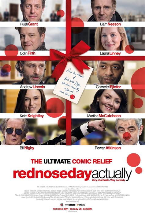 Red Nose Day Actually (2017) Poster #1 - Trailer Addict