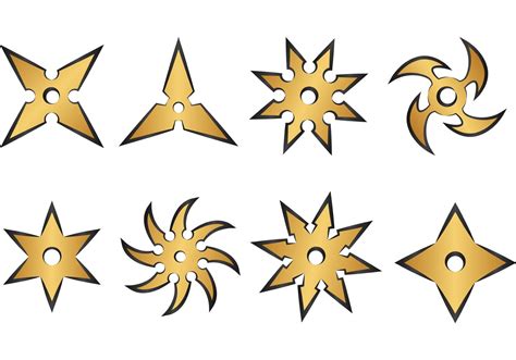 NINJA THROWING STAR VECTORS - Download Free Vector Art, Stock Graphics & Images