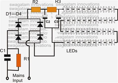 50 Led Circuit Diagram