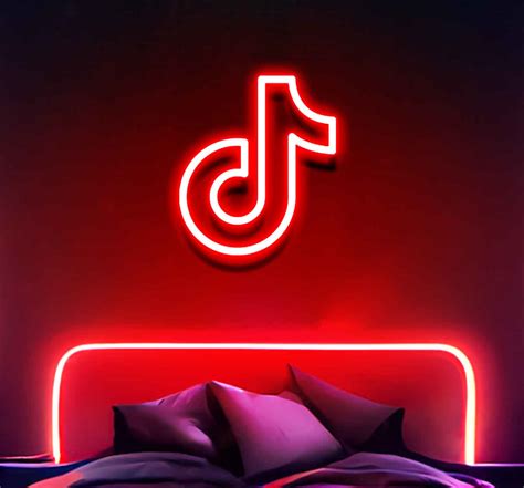 Tiktok Logo Neon Sign - Neon Light – Neon Walls