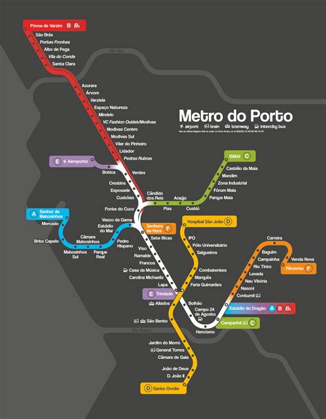 Portugal train / rail maps