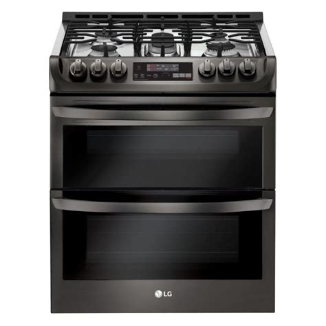 LG LTG4715BD 6.9 cu. ft. Smart Double Oven Slide In Gas Range with ProBake Convection and Wi-Fi ...