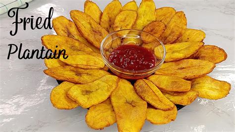 Nigerian Sweet Fried Plantain Dodo : 15minutefood