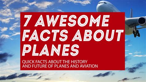 7 facts about airplanes: history of flying and future of aviation - YouTube