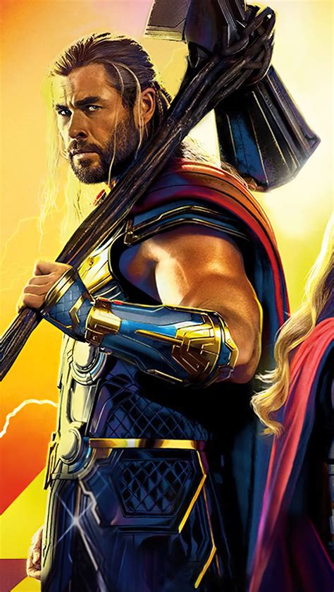 Thor y Jane Foster en Thor amor y trueno Fondo de pantalla 4k HD para Celular, Móvil y iPhone ID ...