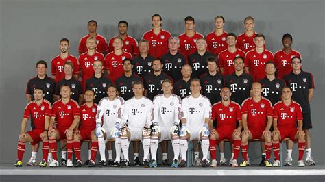 Players of FC Bayern Munchen Team Wallpaper Download 3840x2160