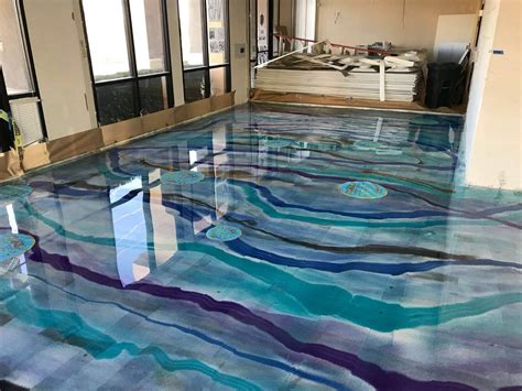 30+ Epoxy Floor Design Ideas - DECOOMO