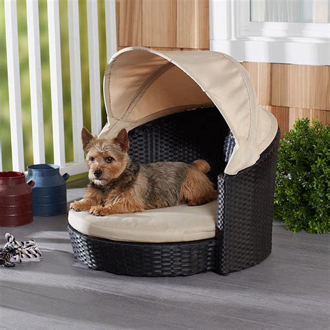 Arbor Canopy Pet Bed | Frontgate