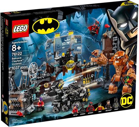 LEGO DC Batman Batcave Clayface 76122 Building Set (1037 Pieces ...