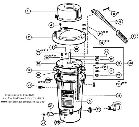 Parts For Hayward De Filter
