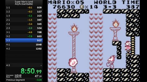 Super Mario Land Speedrun in 14:07 (Gambatte) - YouTube