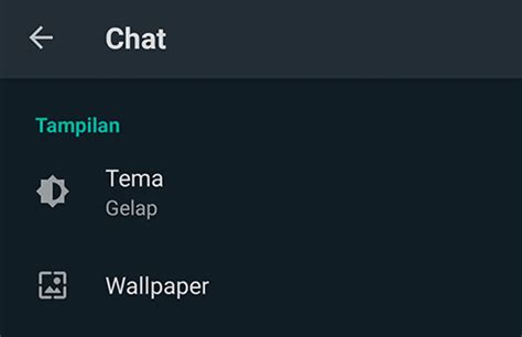 Cara Merubah WhatsApp Menjadi Mode Gelap (Dark Mode)