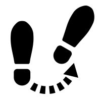 dance steps Icon - Free PNG & SVG 1482707 - Noun Project