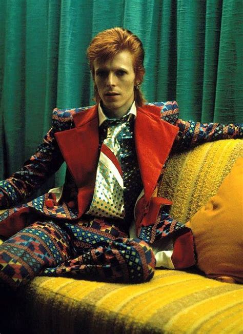 David Bowie, 1970s, Ziggy Stardust era | David bowie fashion, David ...