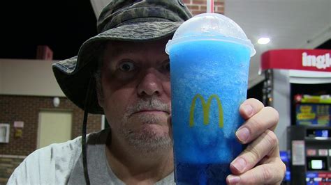 Minute Maid® Blue Raspberry Slushie | McDonald's - YouTube