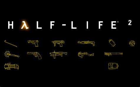 Half-Life 2 Weapons (1440x900) by gamma097 on DeviantArt