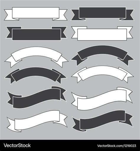 Old ribbon banner Royalty Free Vector Image - VectorStock