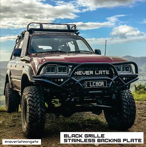 80 Series Landcruiser Grille Insert – Outback Bandits