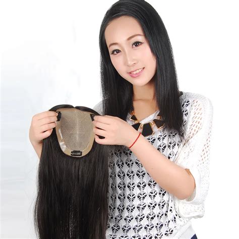 High Quality Wigs Real Hair Toupee For Women Silk Base Closure Natural ...