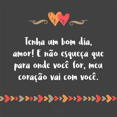 Frases de Bom Dia com Amor