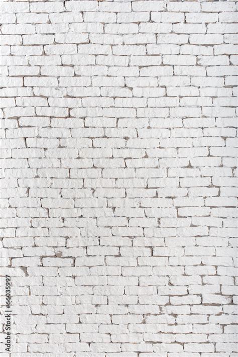 high resolution white brick wall and floor textured background Stock Photo | Adobe Stock