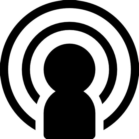 Podcast - free icon