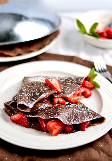 Whole Wheat Chocolate Crepes | Easy Wholesome