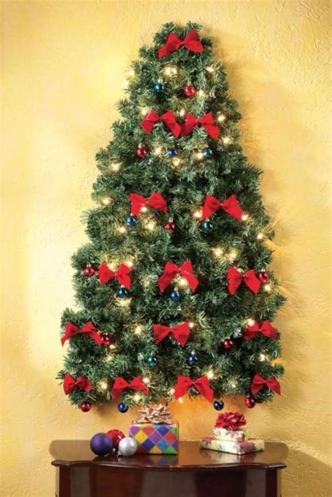 33 Cool Wall Christmas Tree Ideas For Your Home