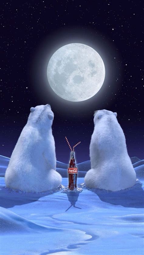 Coca Cola Polar Bear Wallpaper : Cola Coca Bear Polar Background Coke ...